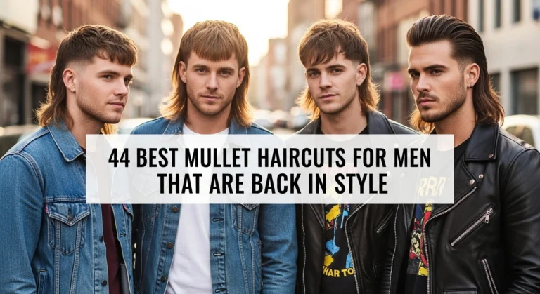 44 Best Mullet Haircuts for Men That Are Back in Style