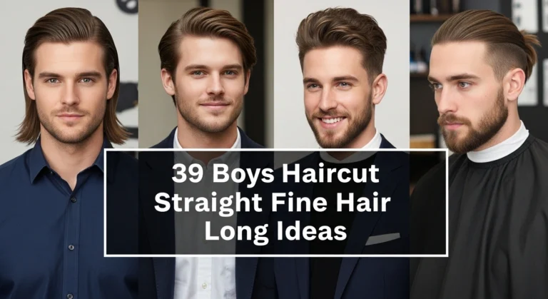 39 Boys Haircut Straight Fine Hair Long Ideas