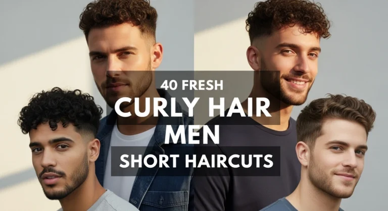 40 Fresh Curly Hair Men Short Haircuts