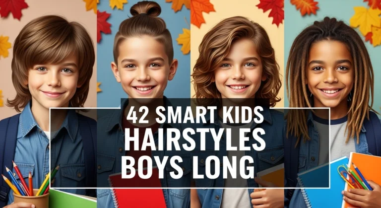 42 Smart Kids Hairstyles Boys Long