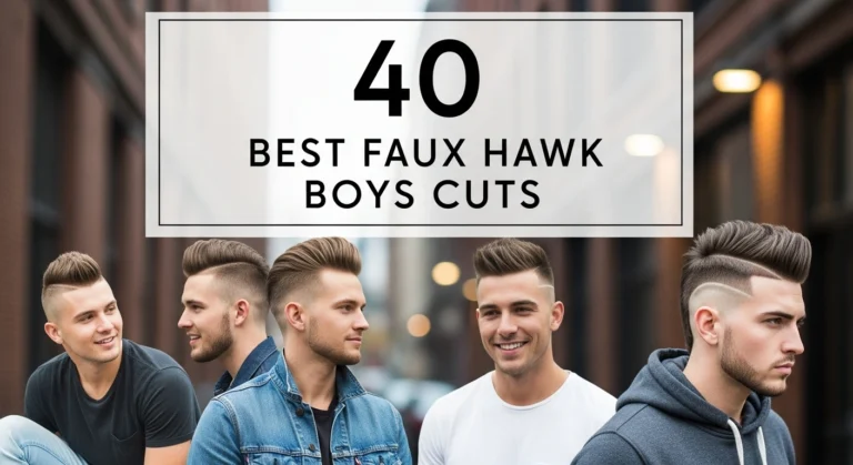 40 Best Faux Hawk Boys Cuts